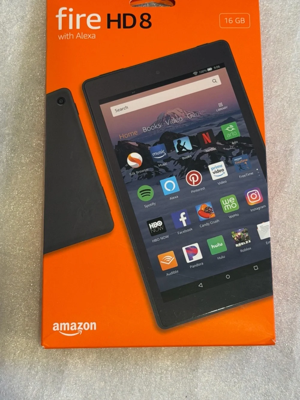 Amazon Fire HD 8 Tablet — Black